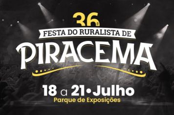 XXXVI FESTA DO RURALISTA DE PIRACEMA